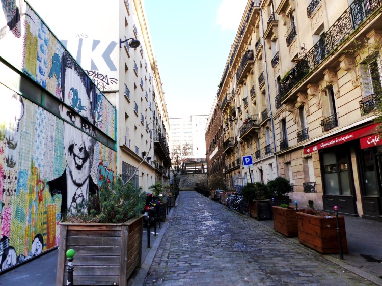 street art in menilmontant paris